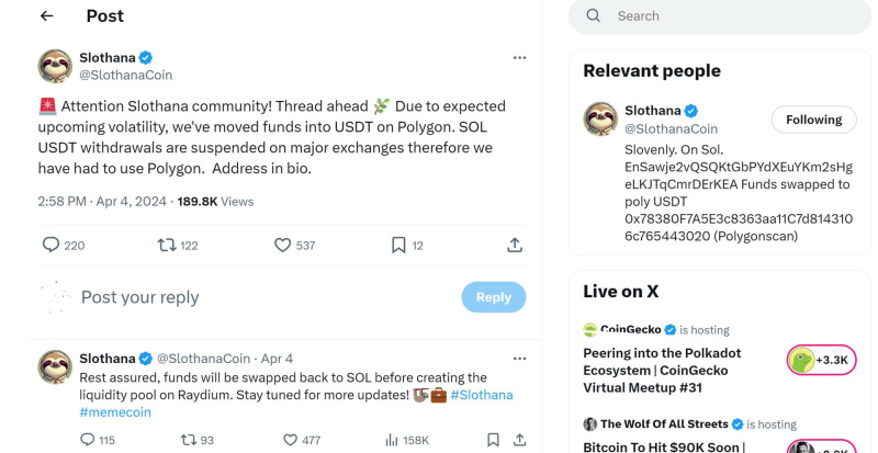 Slothana Presale Hits $15M and Enters Final Stage Amid Growing Industry Interest 4 Tvu1ddw 1714051147XPrJSwj0Ih