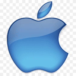 Png Transparent Apple Logo Blue Apple Logo Blue Logo Computer Wallpaper Thumbnail
